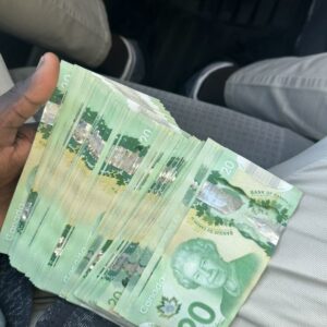 20 Bills Canadian Dollars