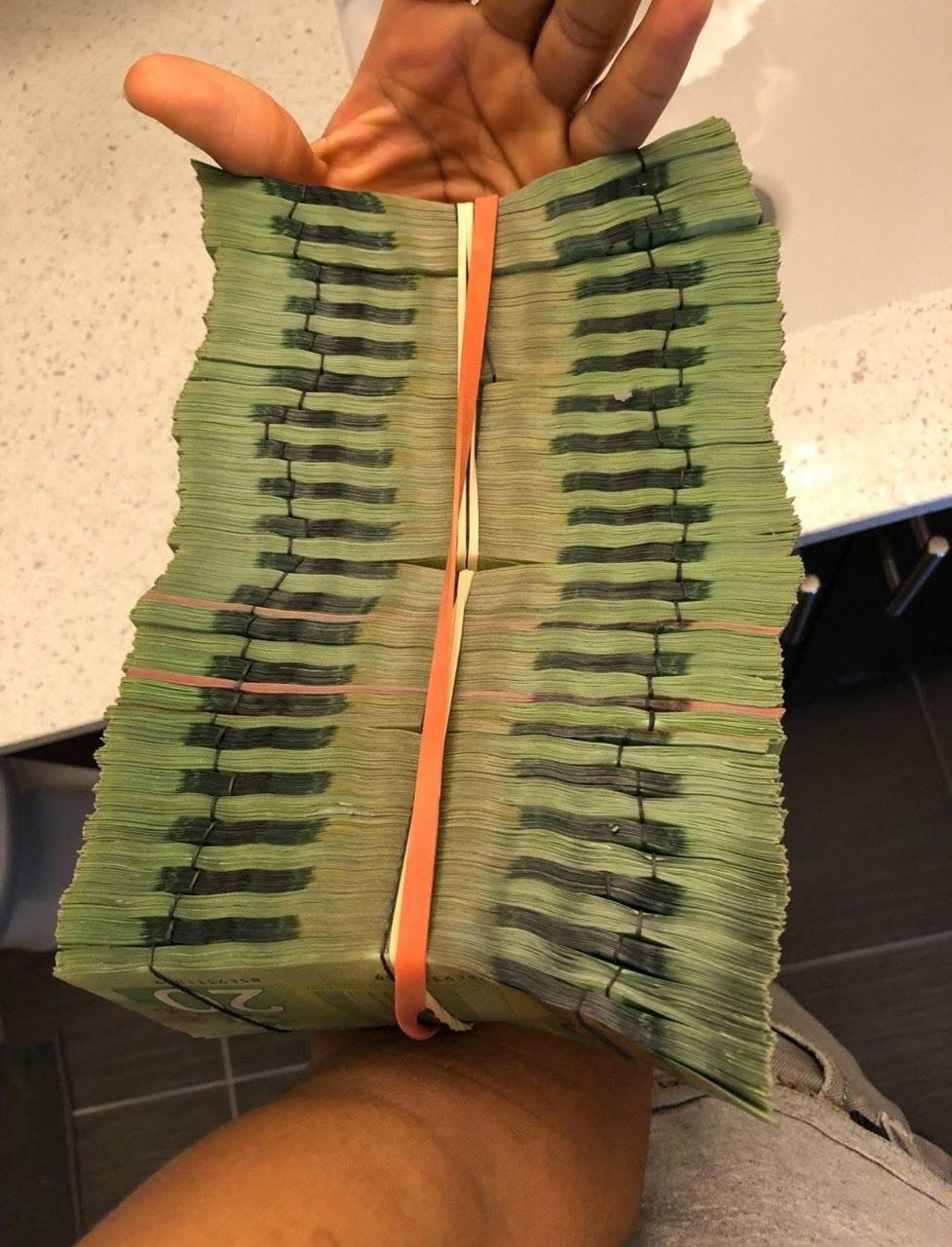 Counterfeit CAD bills